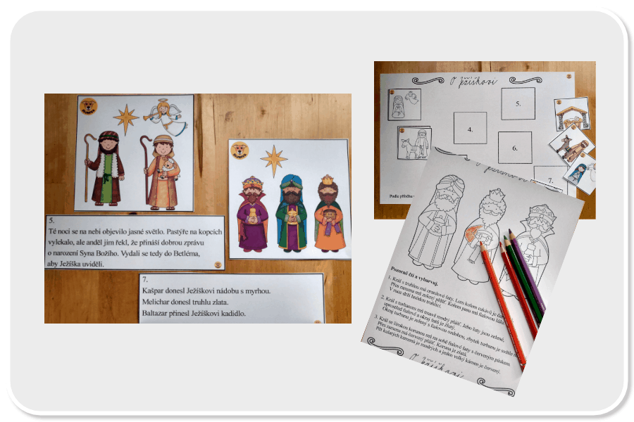 vánoční výuka a aktivity